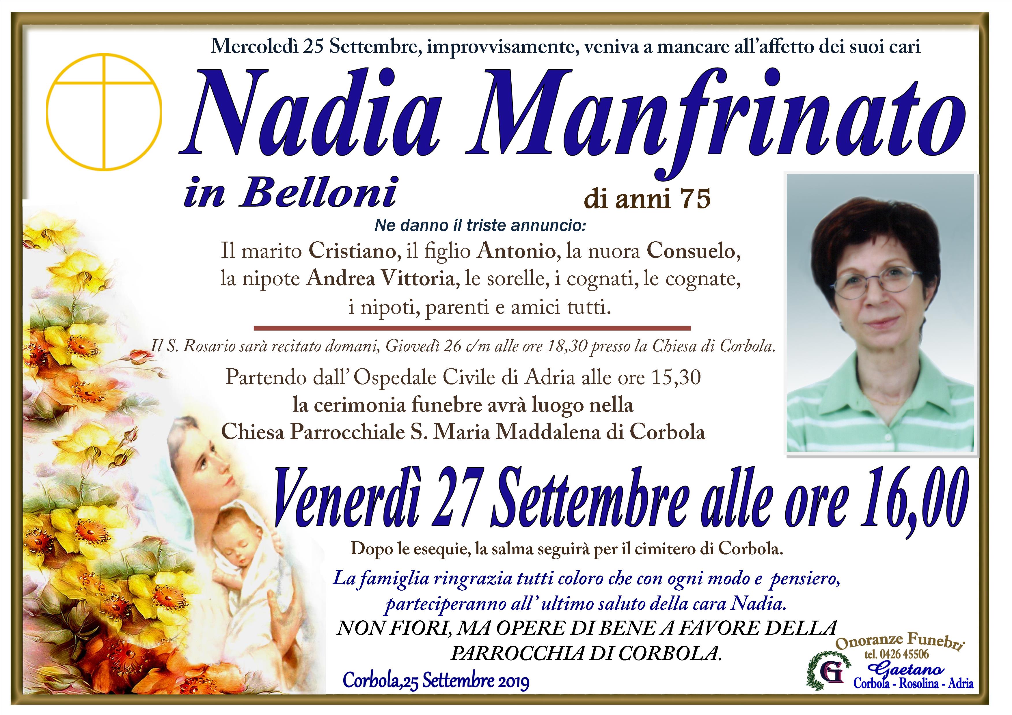 Manfrinato Nadia