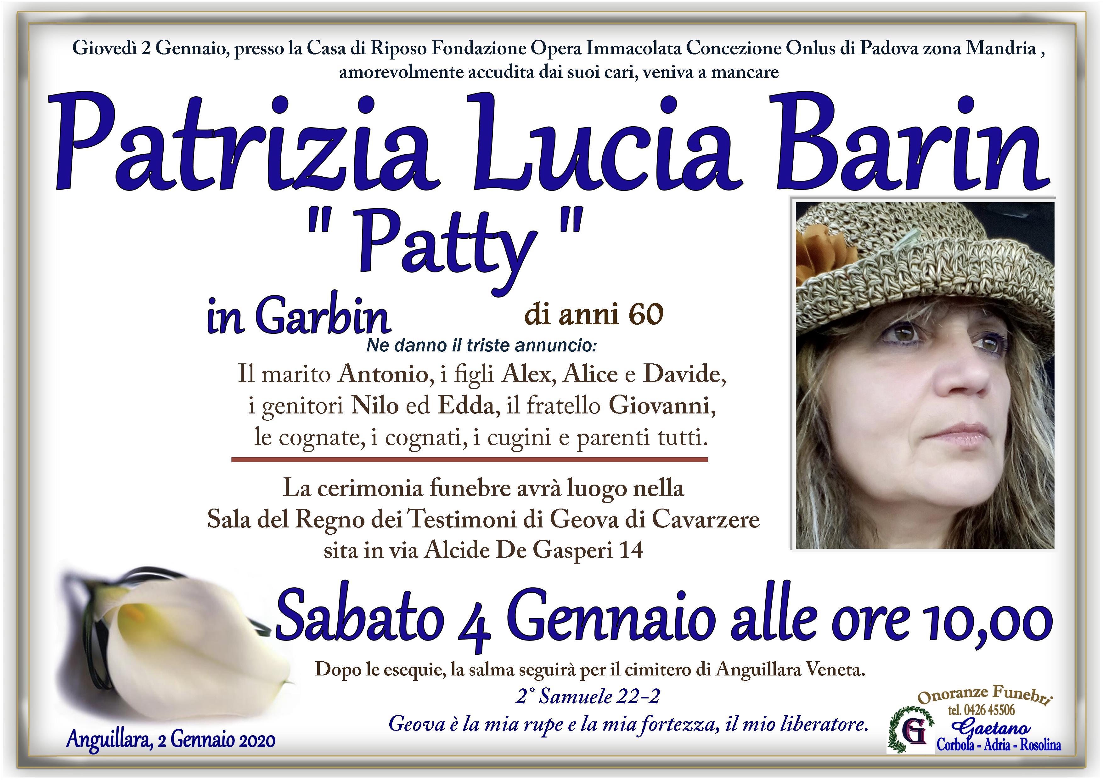 Patrizia Lucia Barin