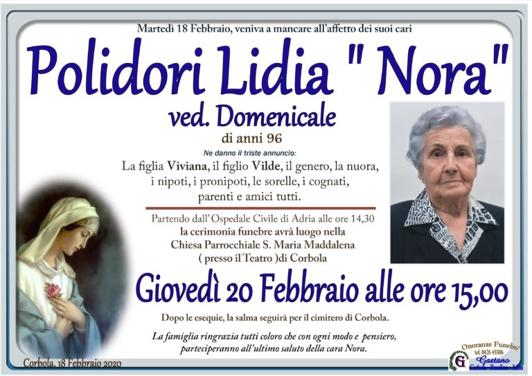 Polidori Lidia Nora