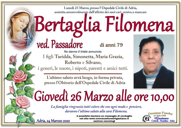 Bertaglia Filomena