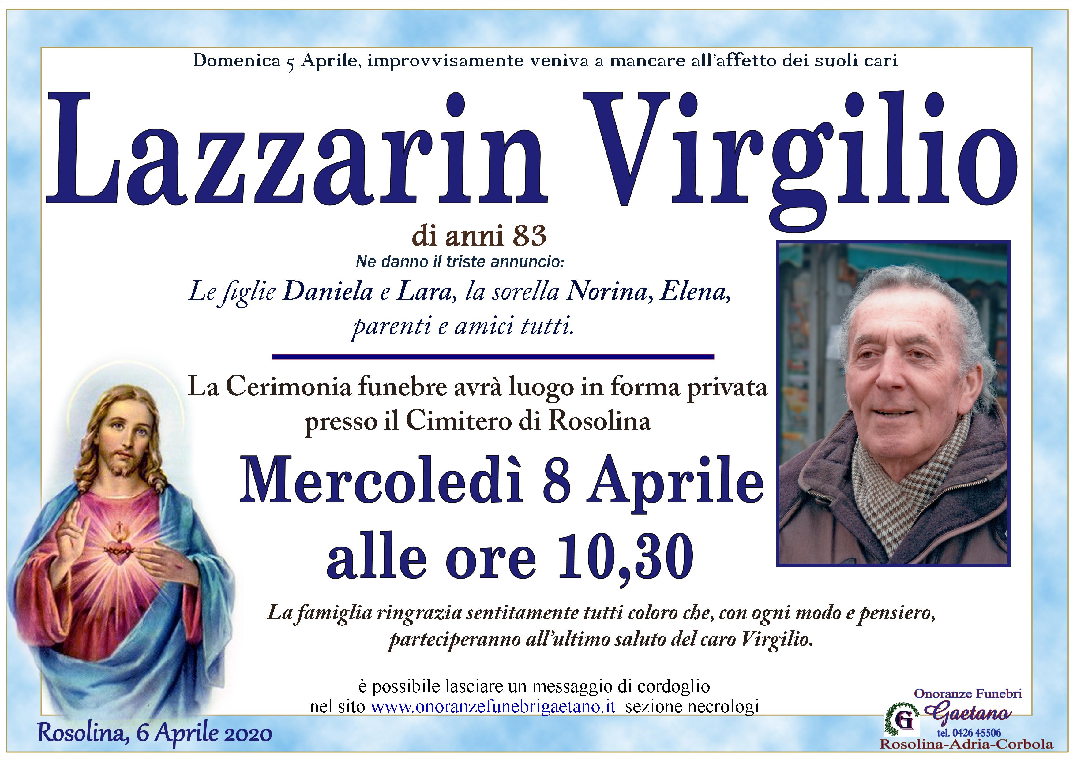 LAZZARIN VIRGILIO