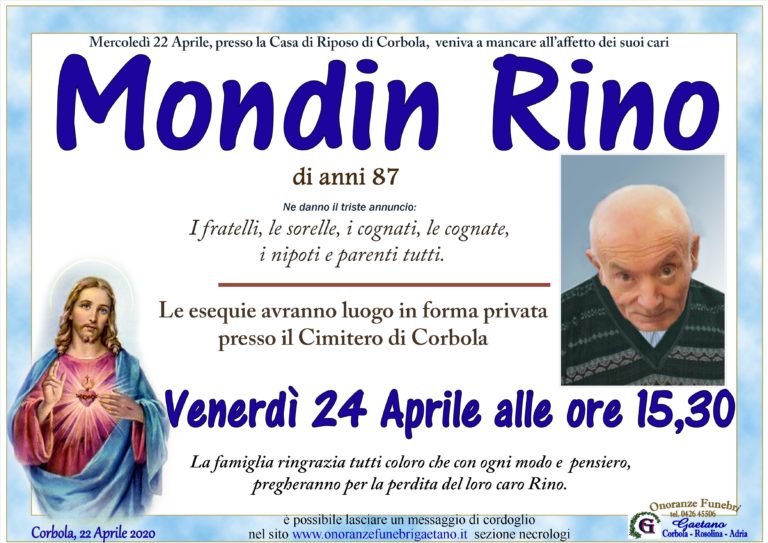 MONDIN RINO