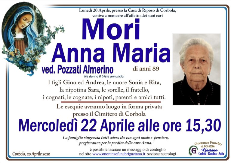 MORI ANNA MARIA