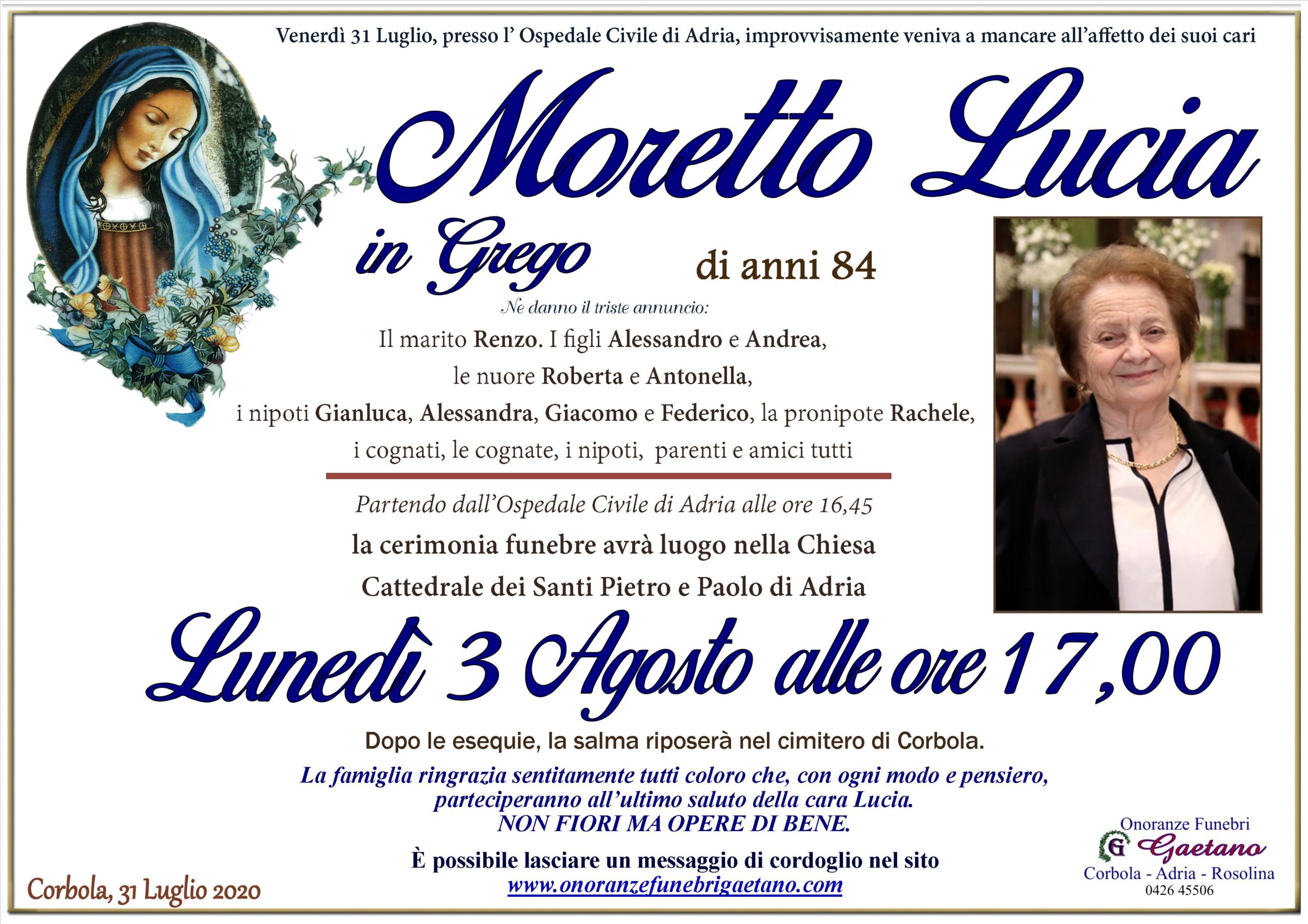 MORETTO LUCIA