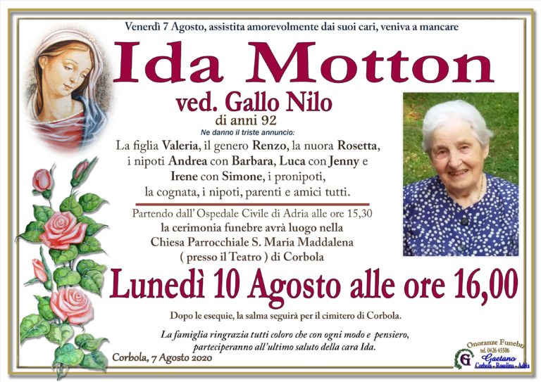 MOTTON IDA