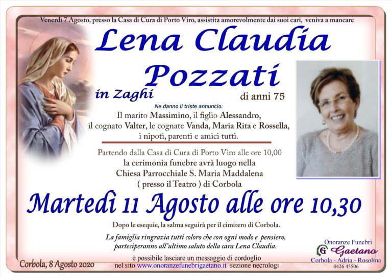 LENA CLAUDIA POZZATI