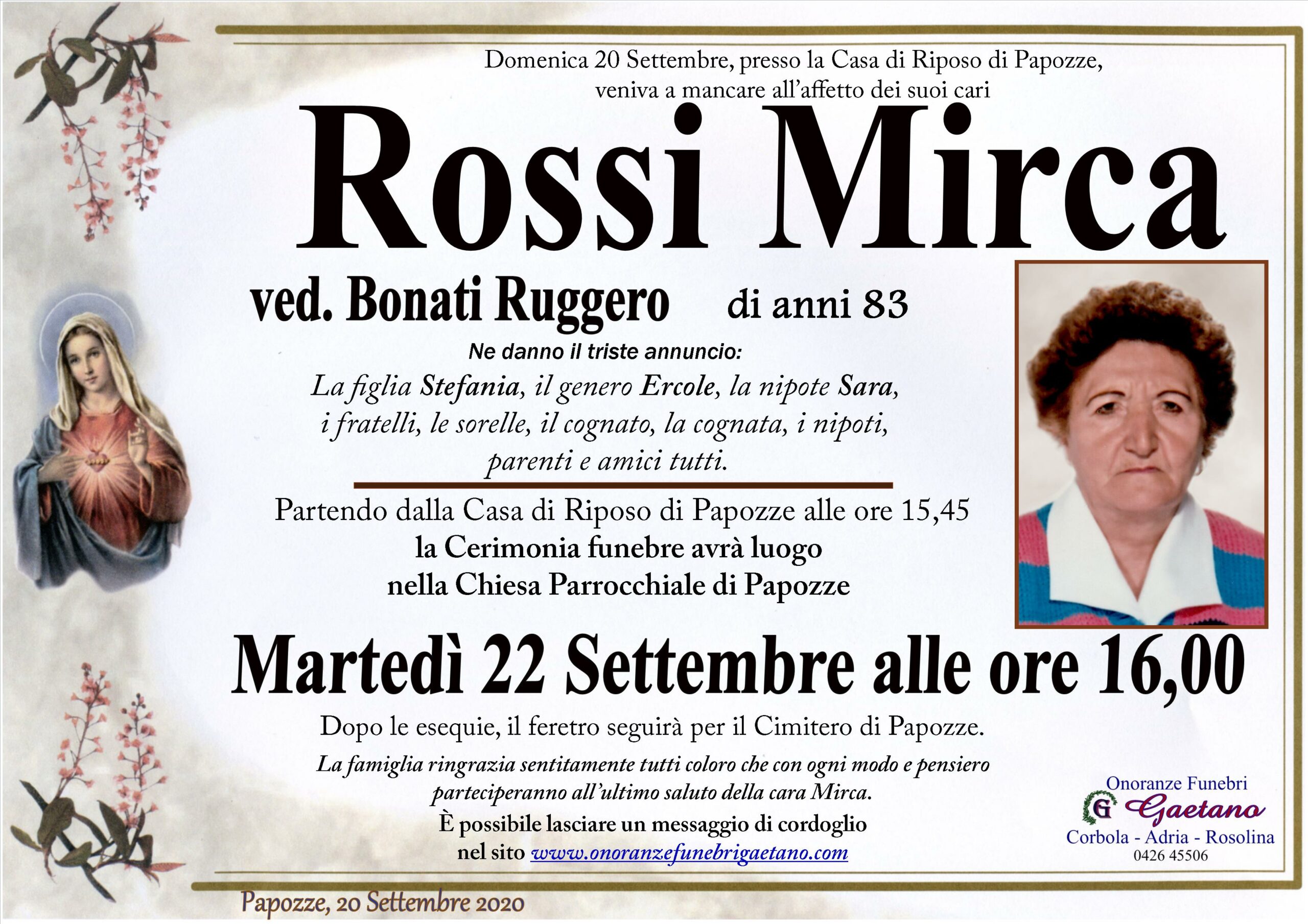 ROSSI MIRCA