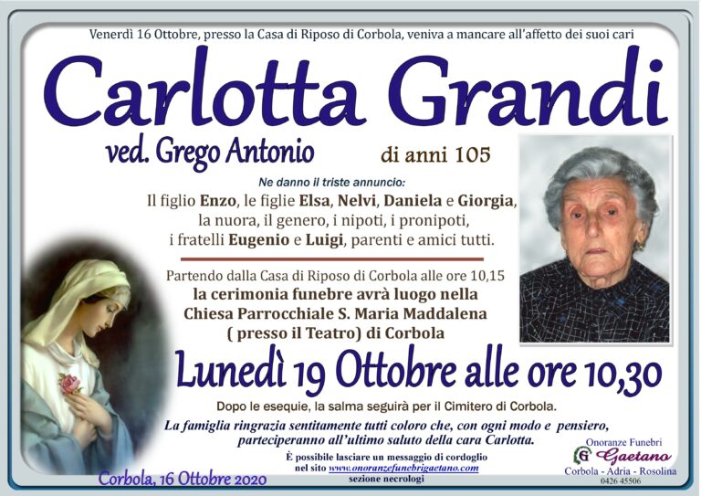 CARLOTTA GRANDI