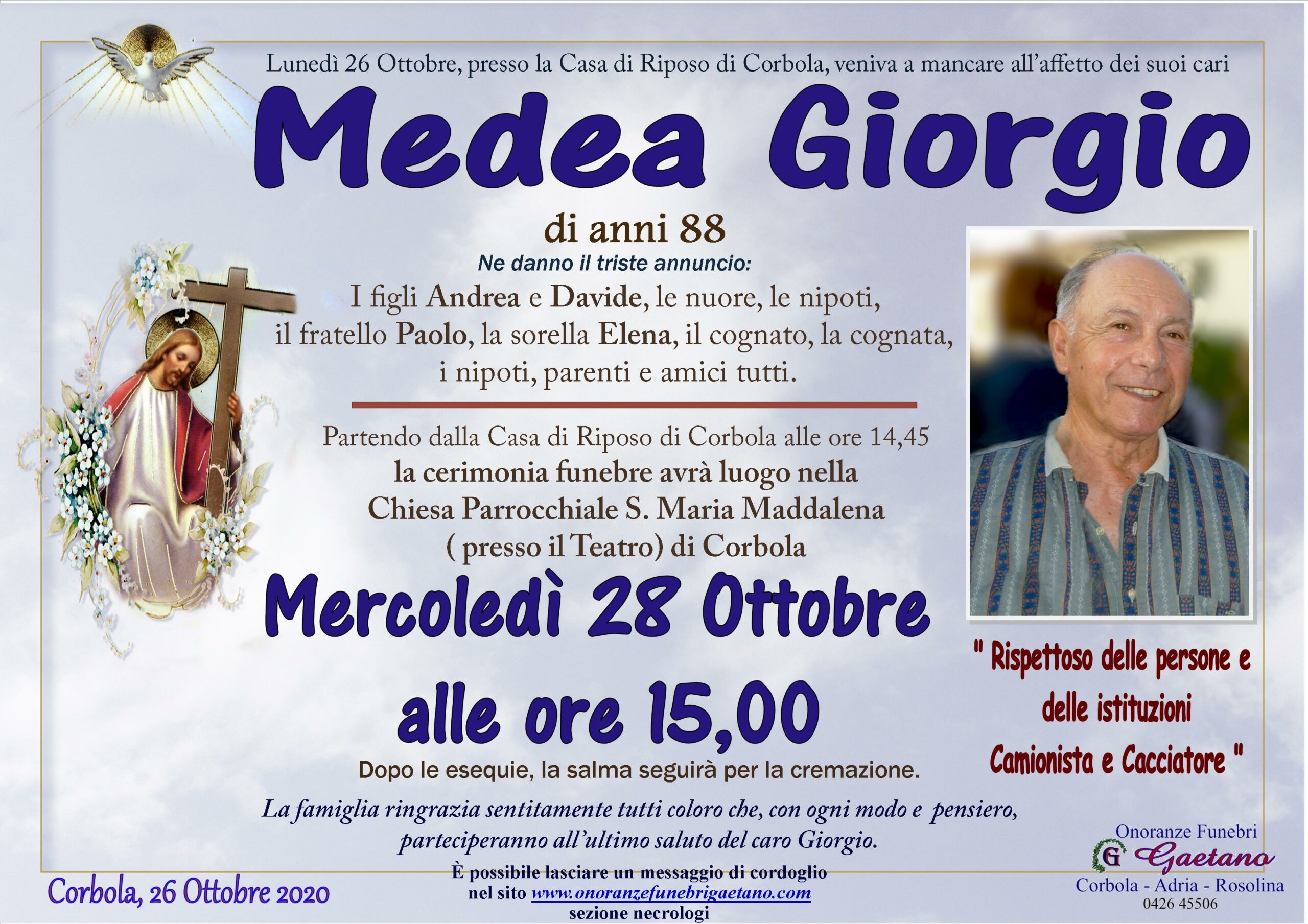 MEDEA GIORGIO