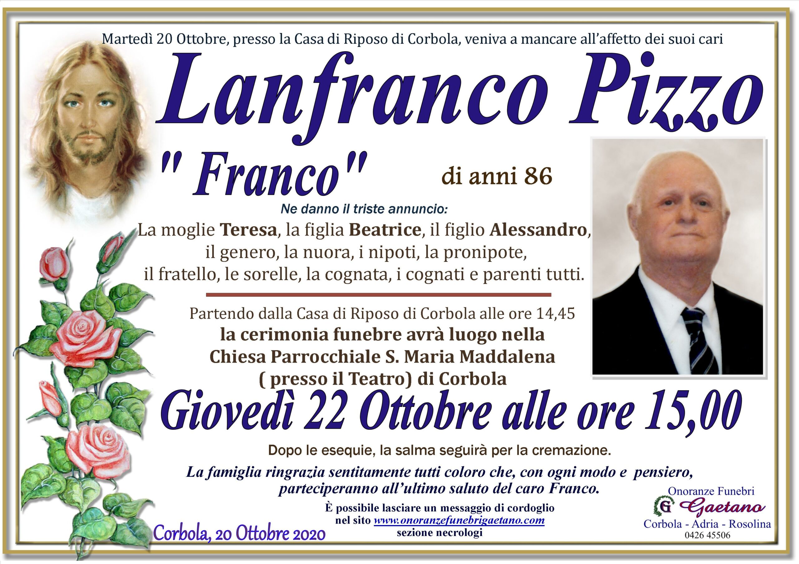 LANFRANCO PIZZO ” FRANCO”