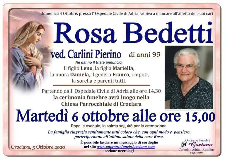 ROSA BEDETTI