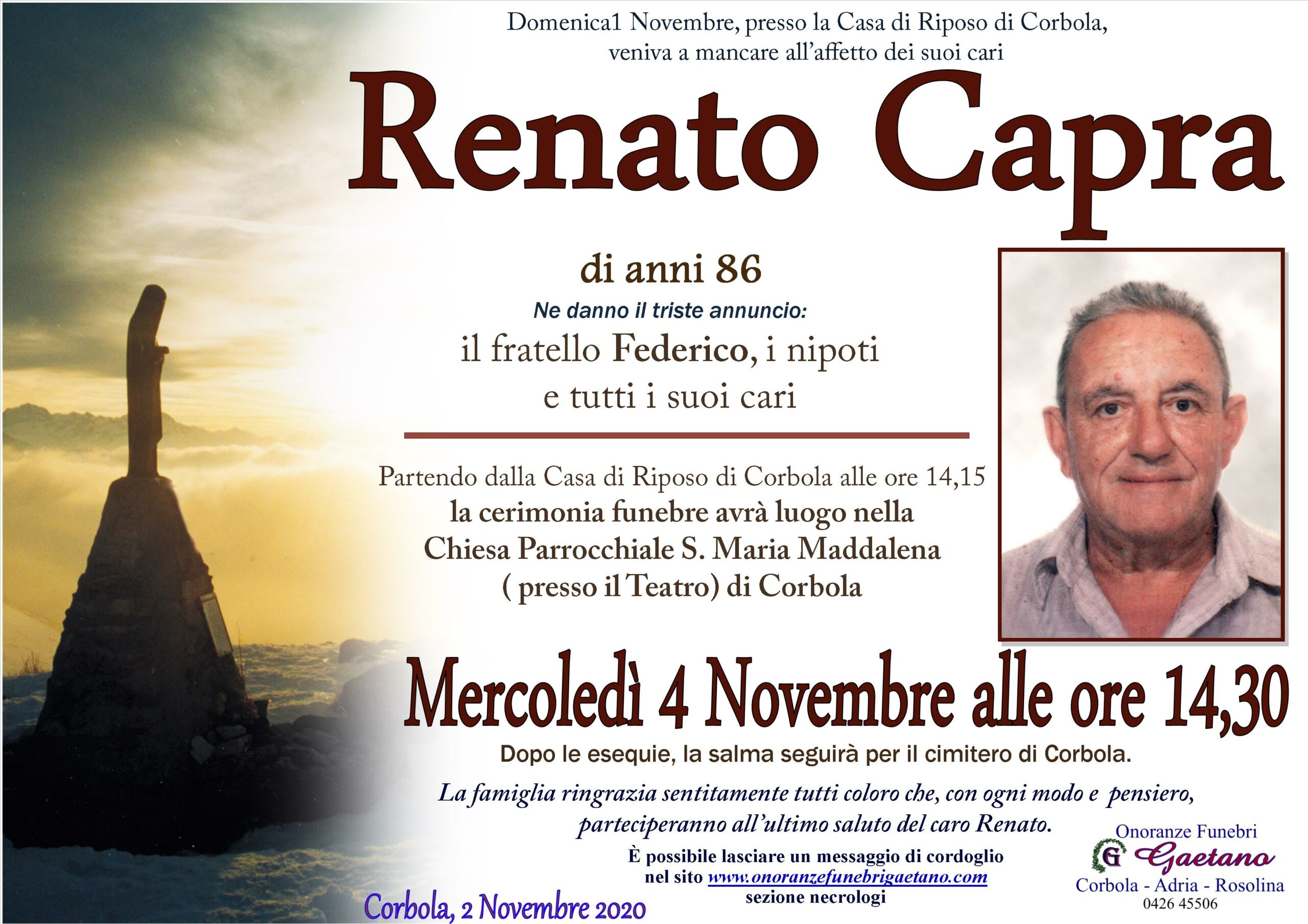 RENATO CAPRA