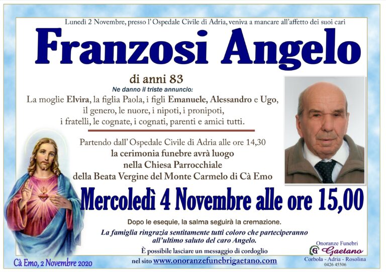 FRANZOSI ANGELO