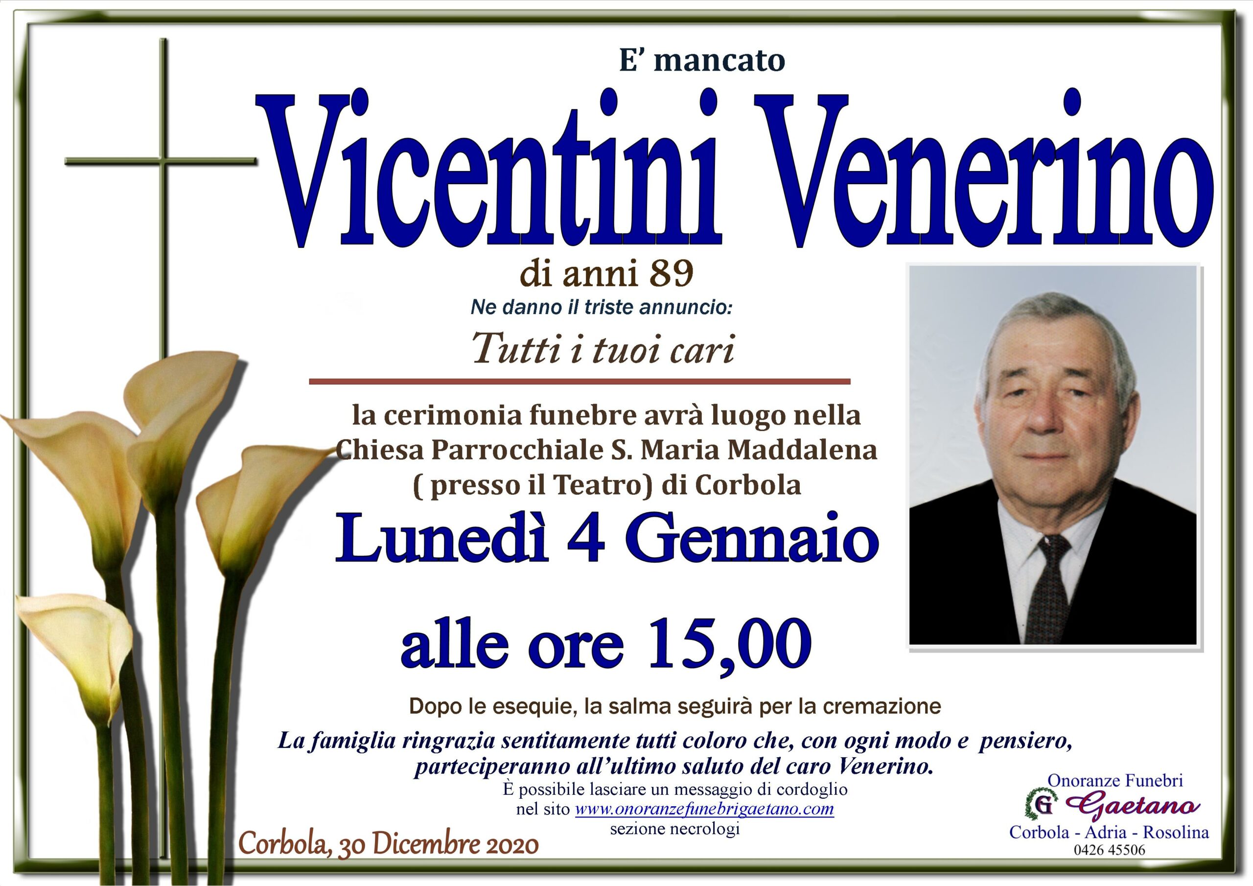 VICENTINI VENERINO