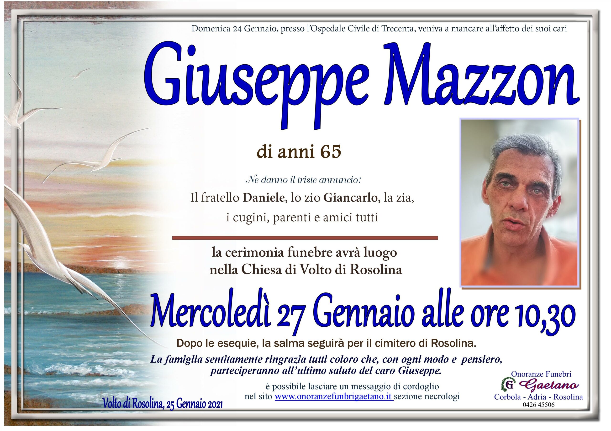 GIUSEPPE MAZZON