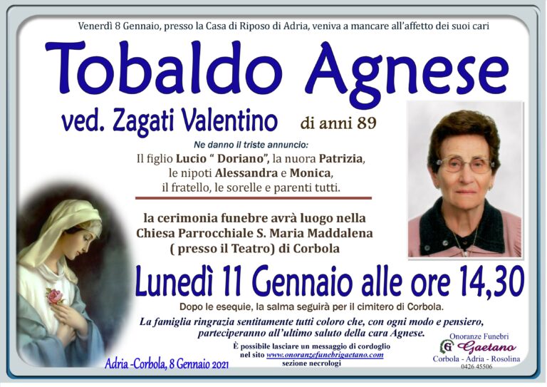 TOBALDO AGNESE