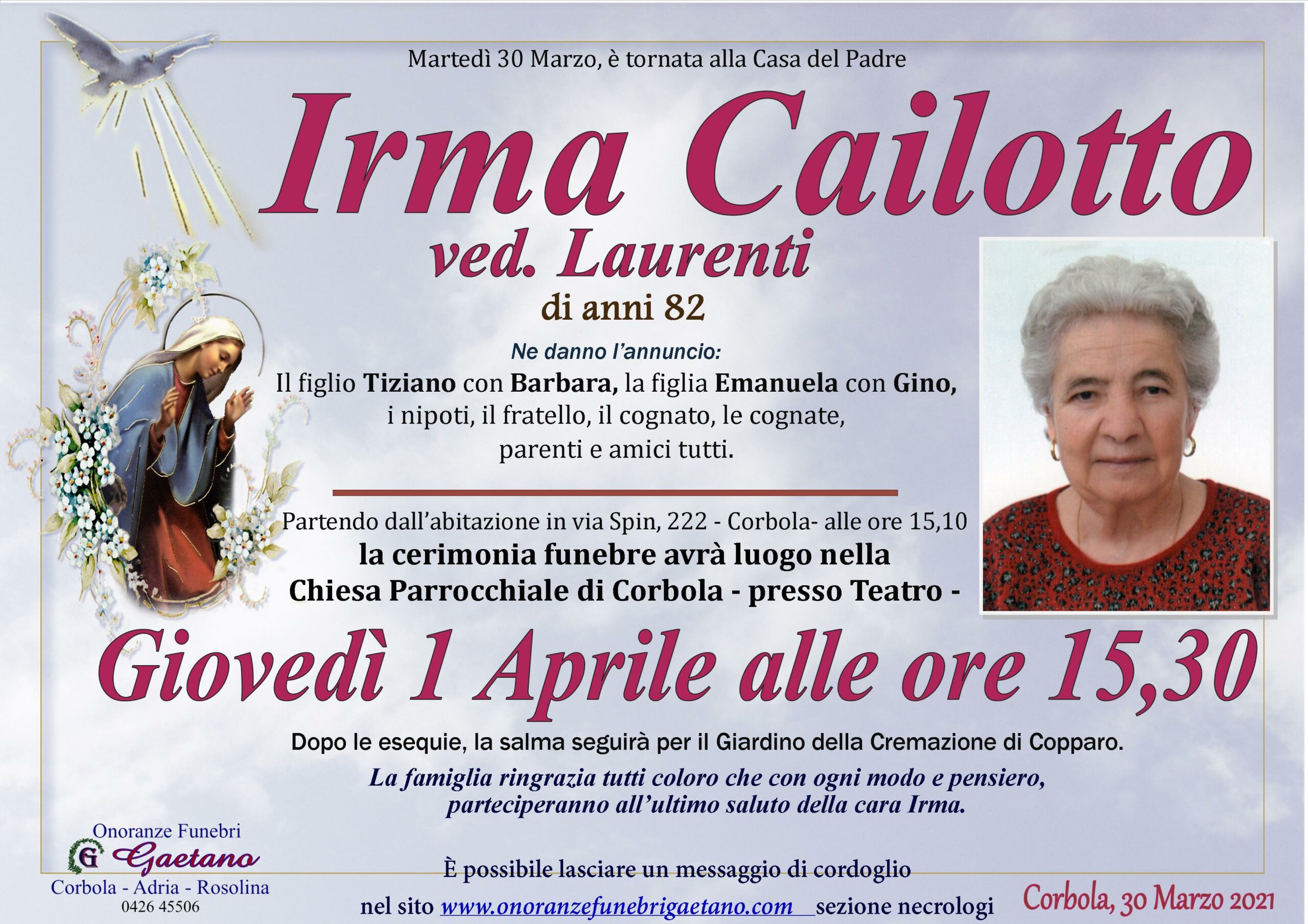 IRMA CAILOTTO