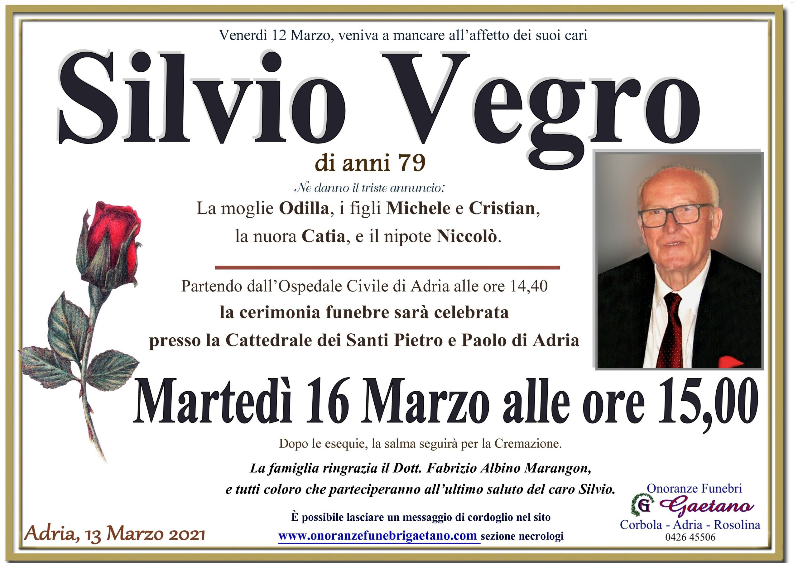 SILVIO VEGRO