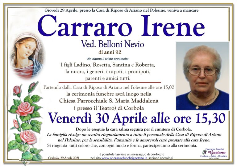 CARRARO IRENE