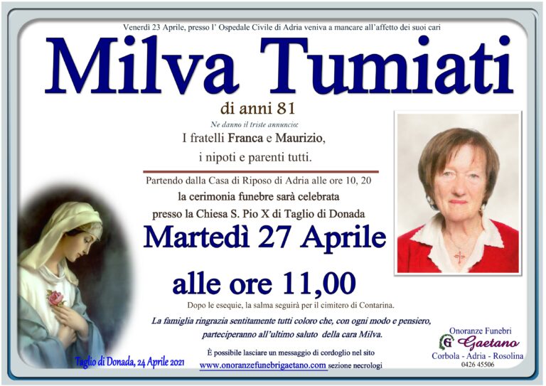 MILVA TUMIATI