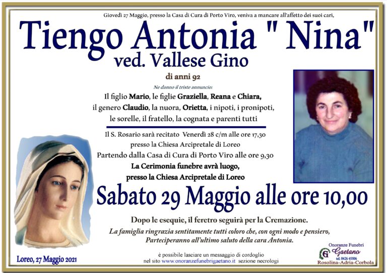 TIENGO ANTONIA ” NINA”