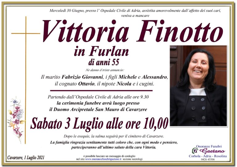 VITTORIA FINOTTO