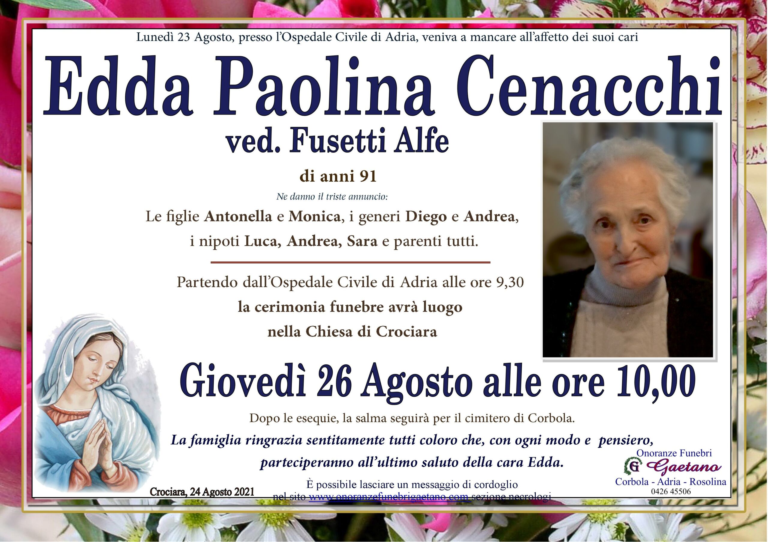 CENACCHI  EDDA PAOLINA