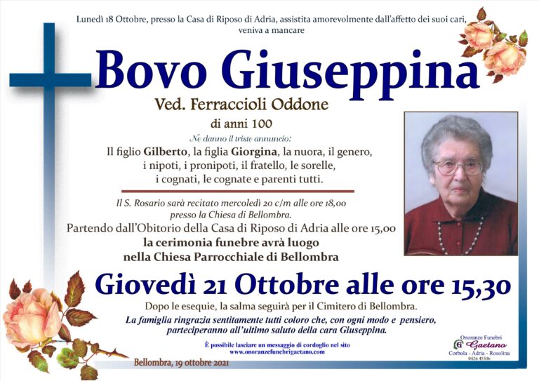 BOVO GIUSEPPINA