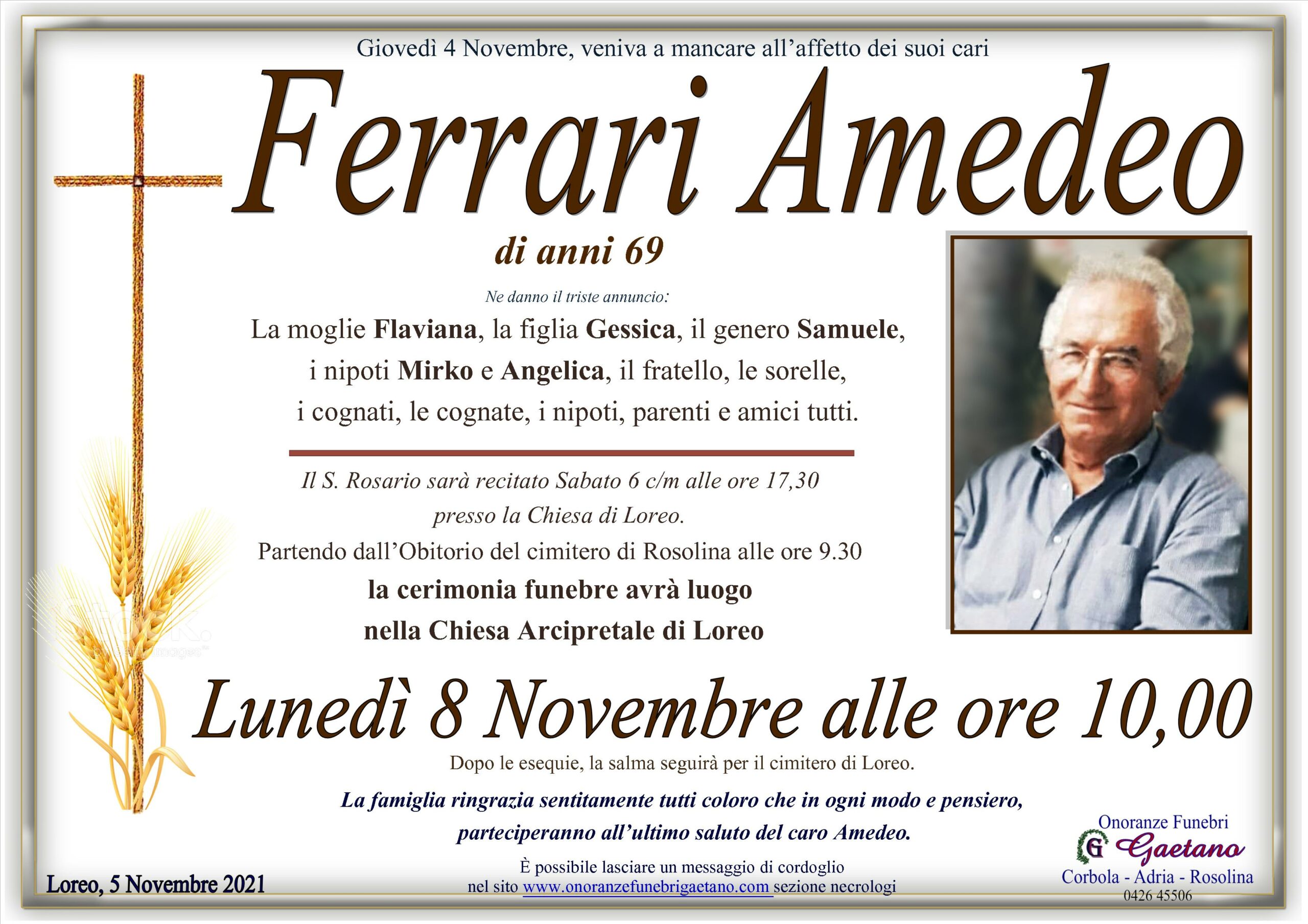 FERRARI AMEDEO