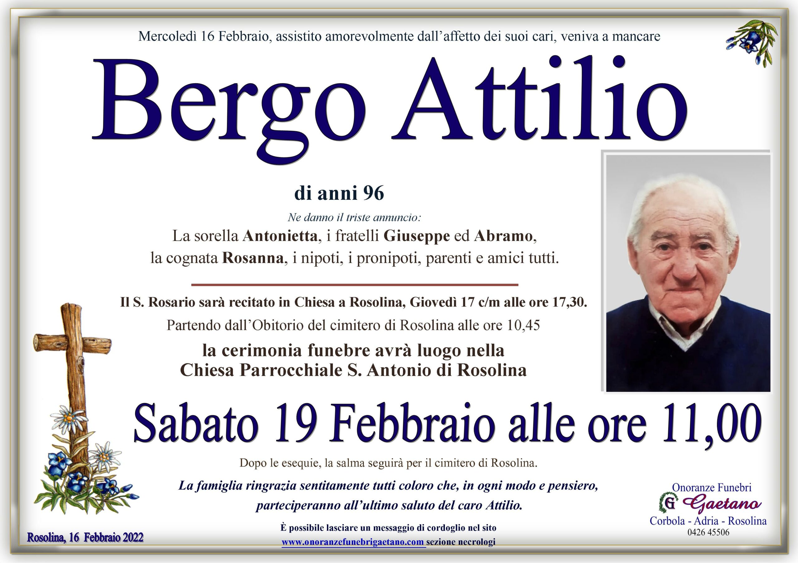 BERGO ATTILIO