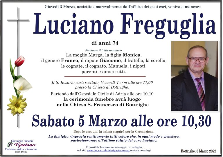 LUCIANO FREGUGLIA