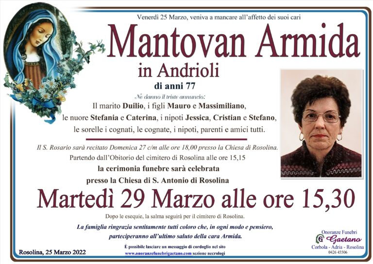 Mantovan Armida