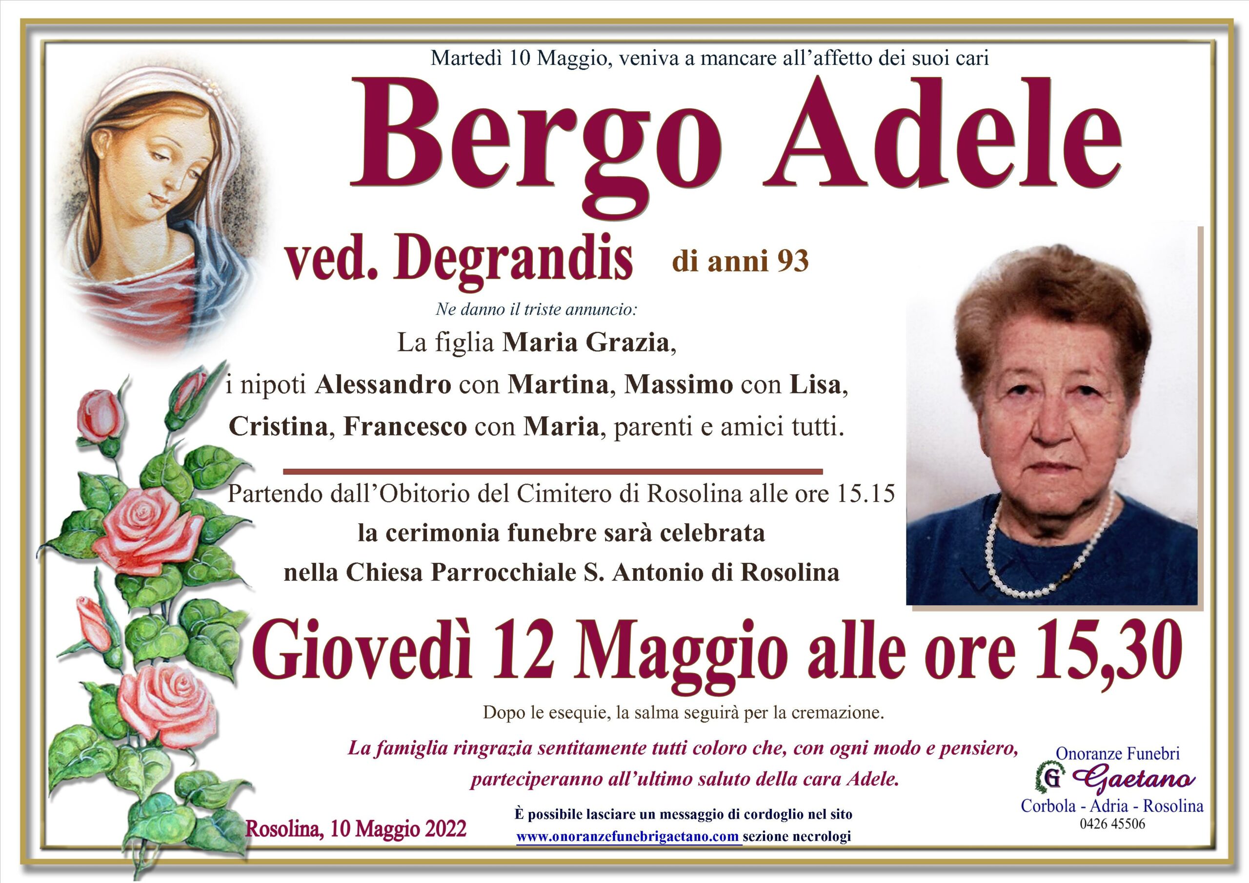 BERGO ADELE