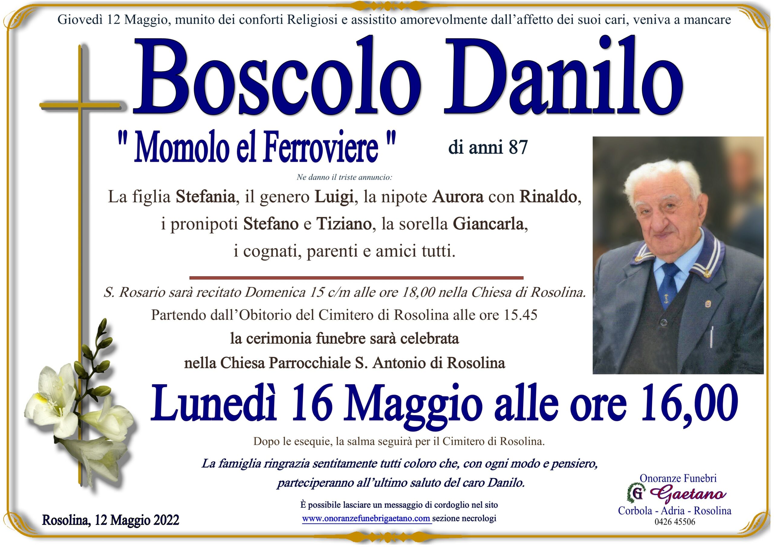 BOSCOLO DANILO