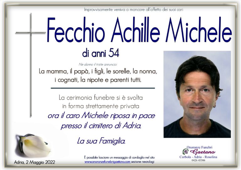 FECCHIO ACHILLE MICHELE