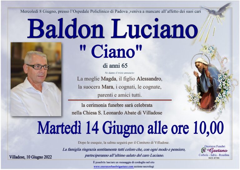 BALDON LUCIANO ” CIANO”