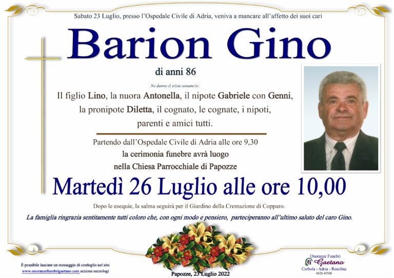 Barion Gino