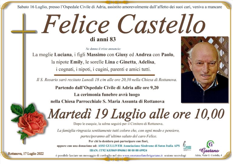 Felice Castello