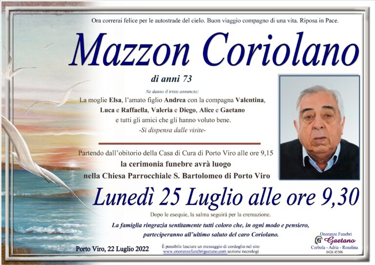 Mazzon Coriolano