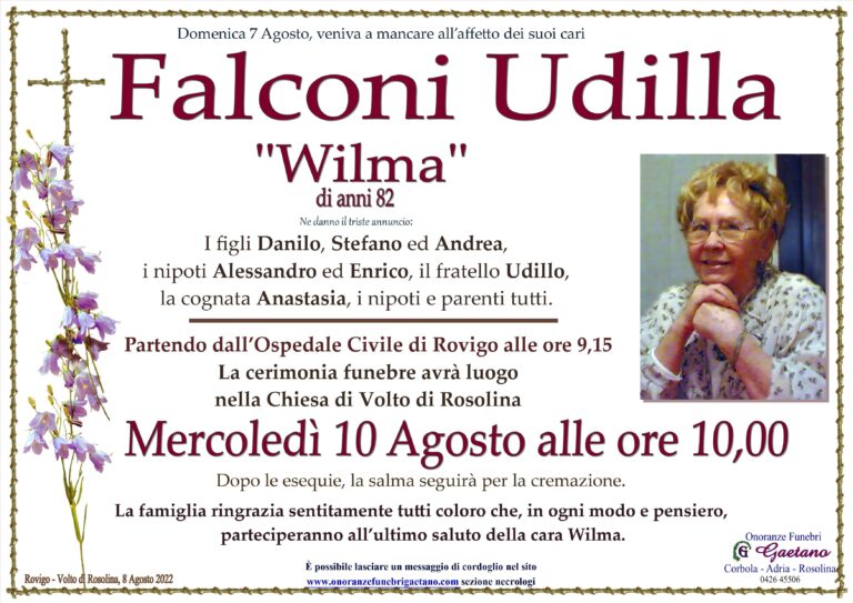 FALCONI UDILLA