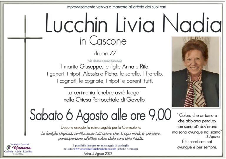 Lucchin Livia Nadia