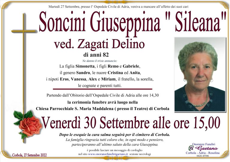 Soncini Giuseppina ” Sileana”