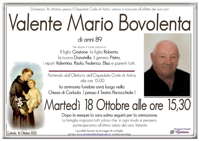 Valente Mario Bovolenta