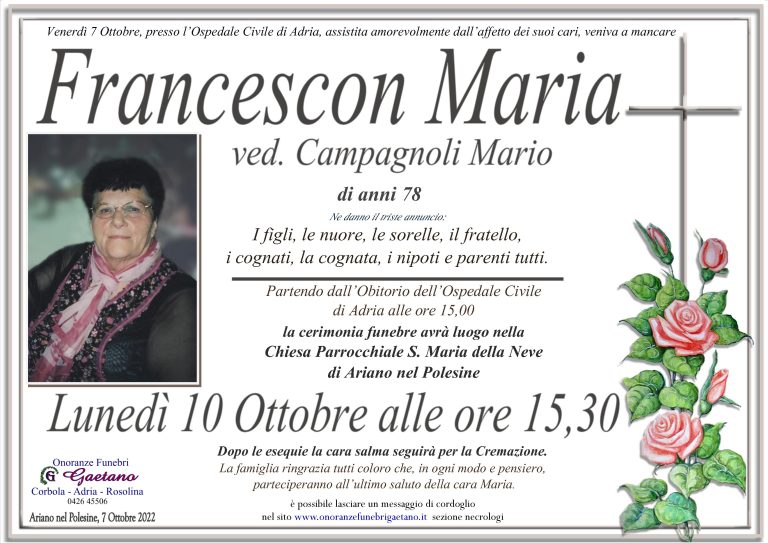 Francescon Maria