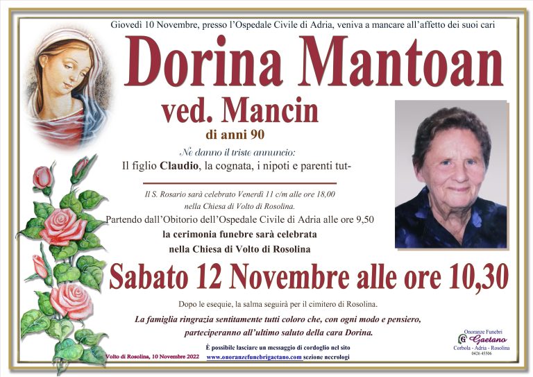 MANTOAN DORINA