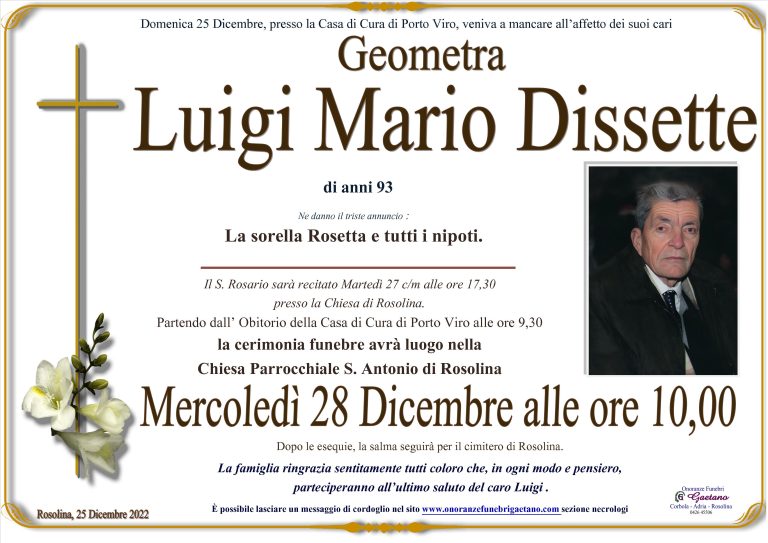 Luigi Mario Dissette