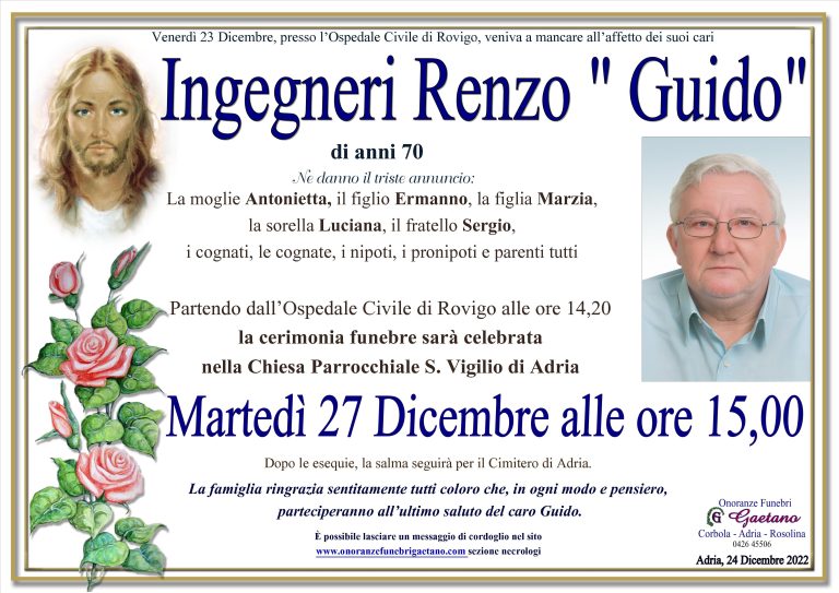 Ingegneri Renzo ” Guido”