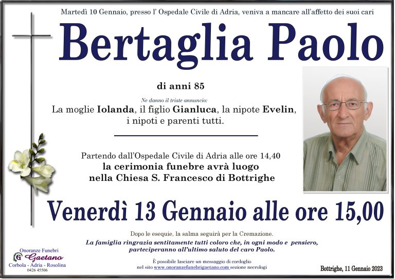 Bertaglia Paolo