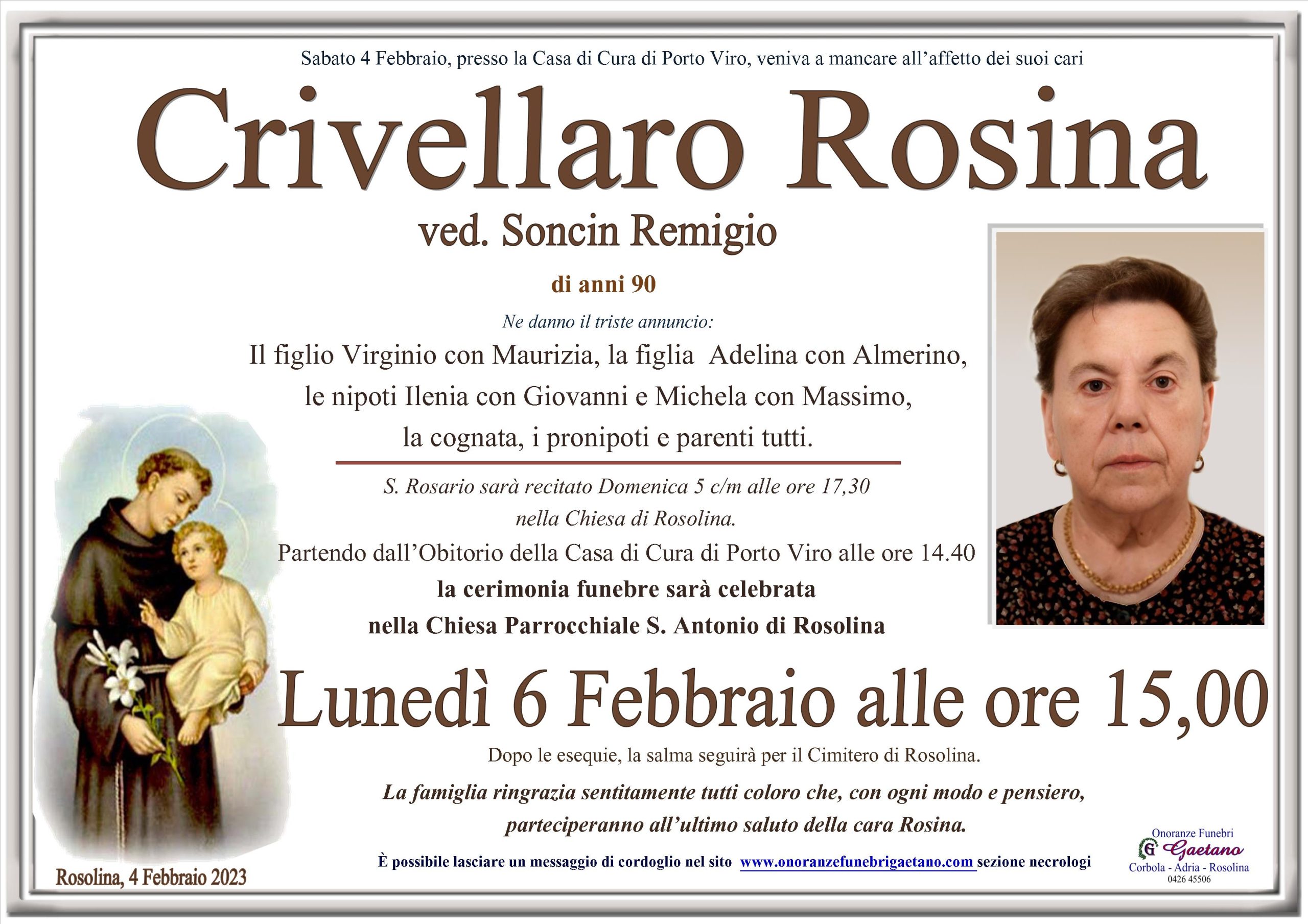 Crivellaro Rosina