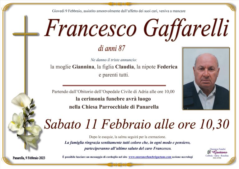 Francesco Gaffarelli